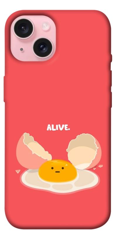 Чехол itsPrint Alive Egg для Apple iPhone 15 (6.1"), еда, купить оптом с доставкой