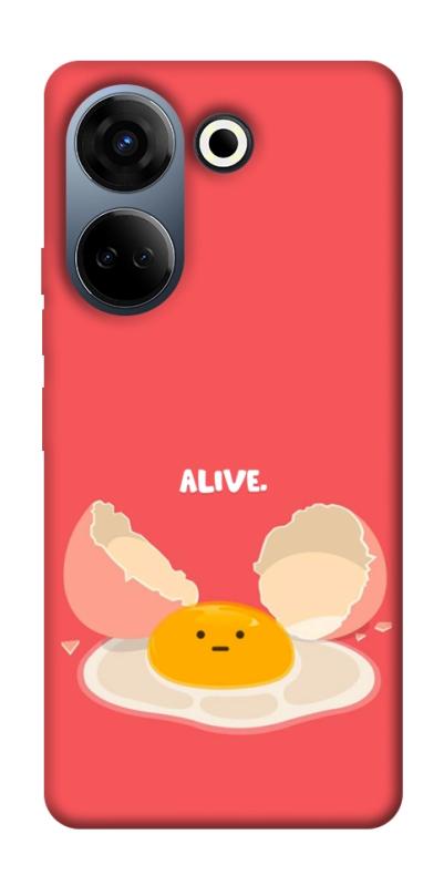 Чехол itsPrint Alive Egg для TECNO Camon 20 Pro (CK7n), еда, купить оптом с доставкой