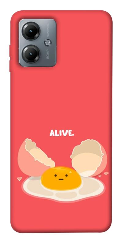 Чехол itsPrint Alive Egg для Motorola Moto G14, еда, купить оптом с доставкой