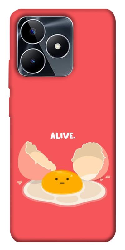Чехол itsPrint Alive Egg для Realme C53, еда, купить оптом с доставкой