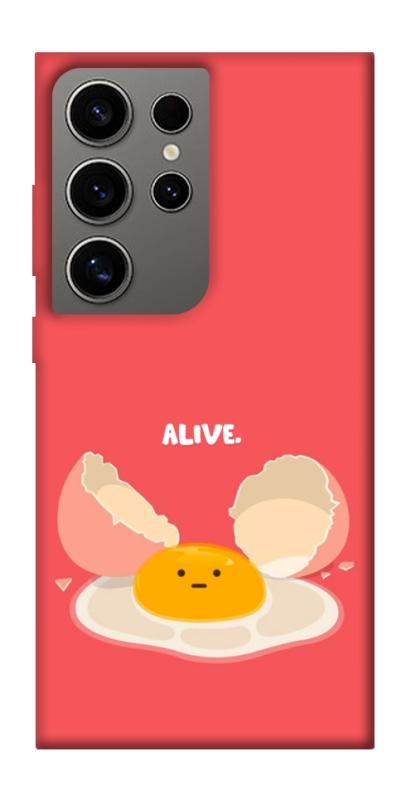 Чехол itsPrint Alive Egg для Samsung Galaxy S24 Ultra, еда, купить оптом с доставкой