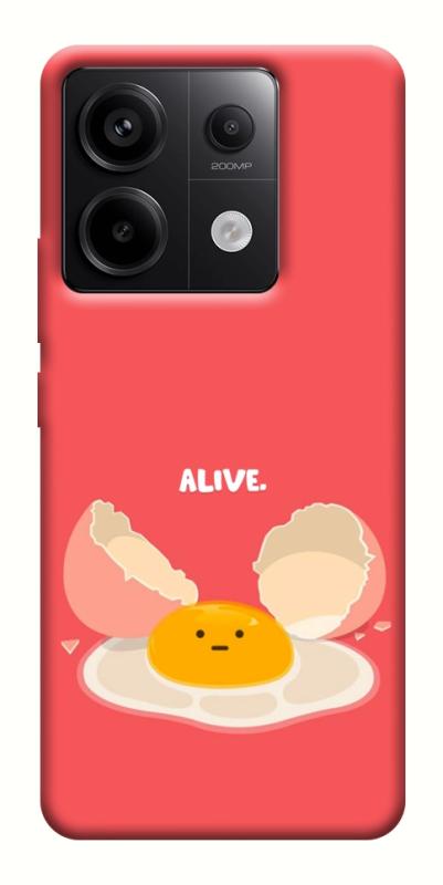 Чехол itsPrint Alive Egg для Xiaomi Redmi Note 13 Pro 4G, еда, купить оптом с доставкой