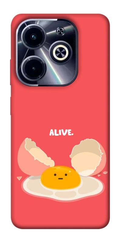 Чехол itsPrint Alive Egg для Infinix Hot 40i, еда, купить оптом с доставкой