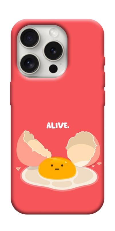 Чехол itsPrint Alive Egg для Apple iPhone 16 Pro Max (6.9"), еда, купить оптом с доставкой