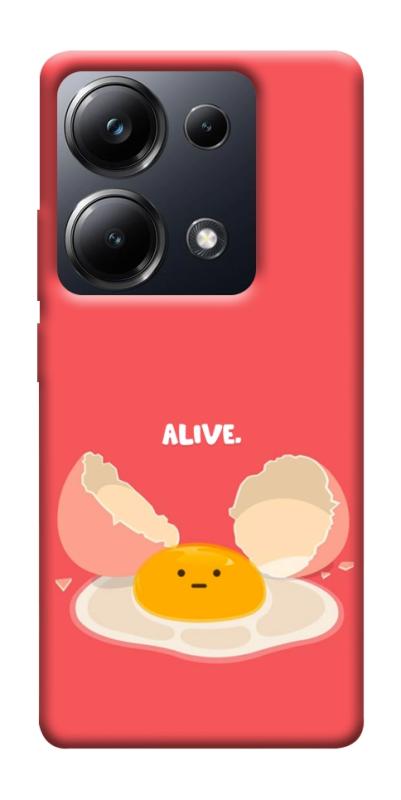 Чехол itsPrint Alive Egg для Xiaomi Redmi 13 4G / Poco M6 4G, еда, купить оптом с доставкой