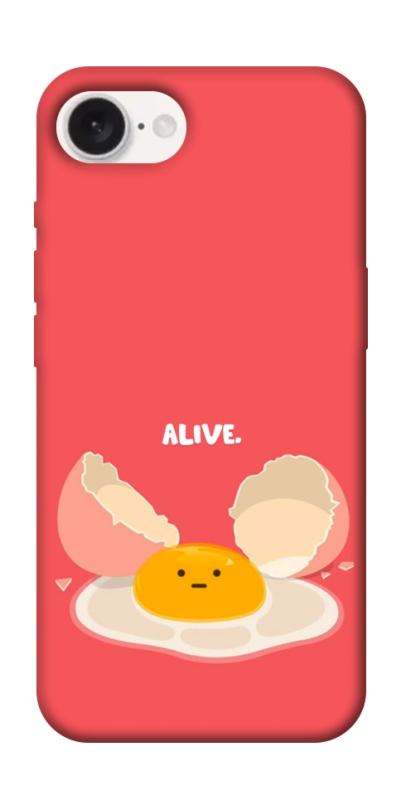 Чехол itsPrint Alive Egg для Apple iPhone 16e (6.1"), еда, купить оптом с доставкой