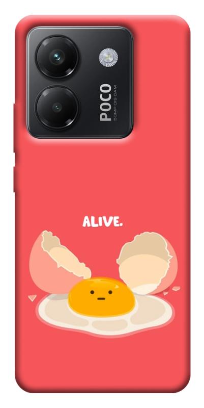 Чехол itsPrint Alive Egg для Xiaomi Poco M7 Pro 5G, еда, купить оптом с доставкой