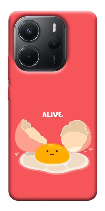 Чехол itsPrint Alive Egg для Xiaomi Redmi Note 14 4G (Europe version), еда, купить оптом с доставкой