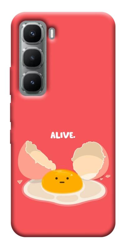 Чехол itsPrint Alive Egg для Infinix Hot 60 Pro, еда, купить оптом с доставкой