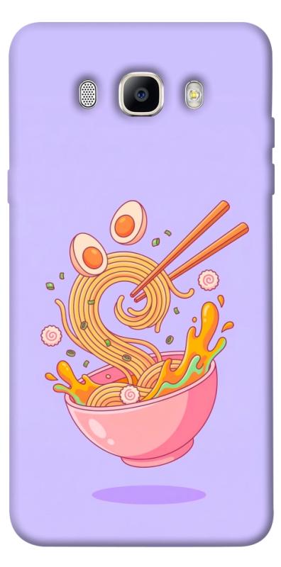 Чехол itsPrint Cartoon noodles для Samsung J510F Galaxy J5 (2016), еда, купить оптом с доставкой