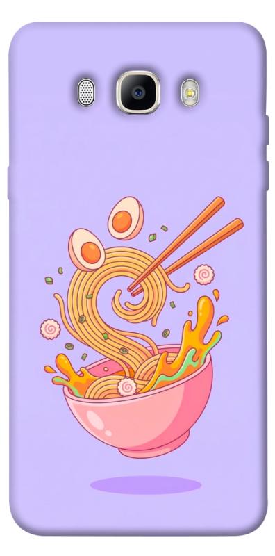 Чехол itsPrint Cartoon noodles для Samsung J710F Galaxy J7 (2016), еда, купить оптом с доставкой