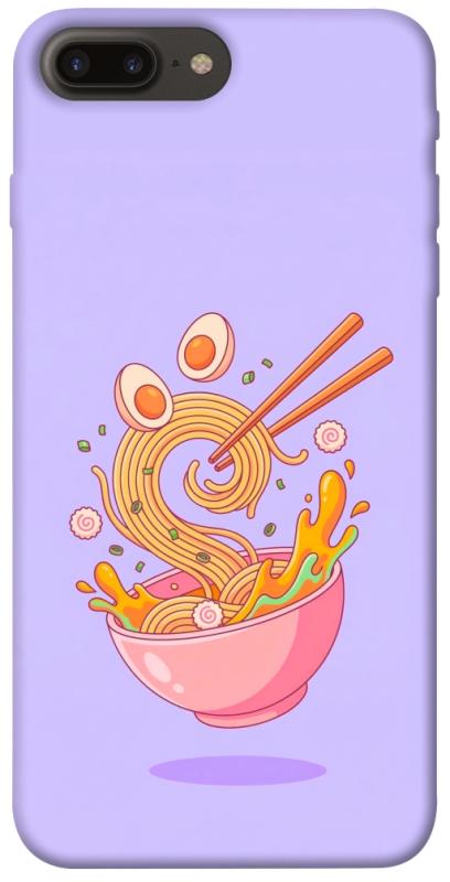 Чехол itsPrint Cartoon noodles для Apple iPhone 7 plus / 8 plus (5.5"), еда, купить оптом с доставкой