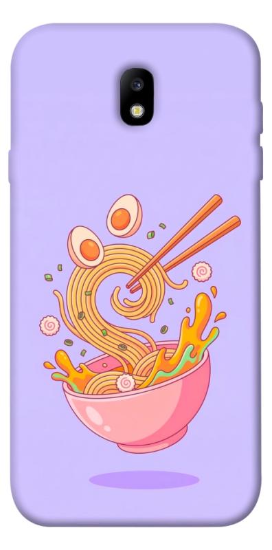 Чехол itsPrint Cartoon noodles для Samsung J730 Galaxy J7 (2017), еда, купить оптом с доставкой