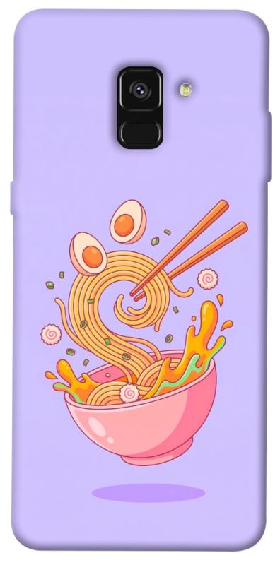 Чехол itsPrint Cartoon noodles для Samsung A530 Galaxy A8 (2018), еда, купить оптом с доставкой