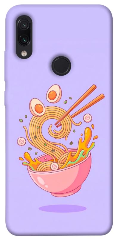 Чехол itsPrint Cartoon noodles для Xiaomi Redmi Note 7 / Note 7 Pro / Note 7s, еда, купить оптом с доставкой