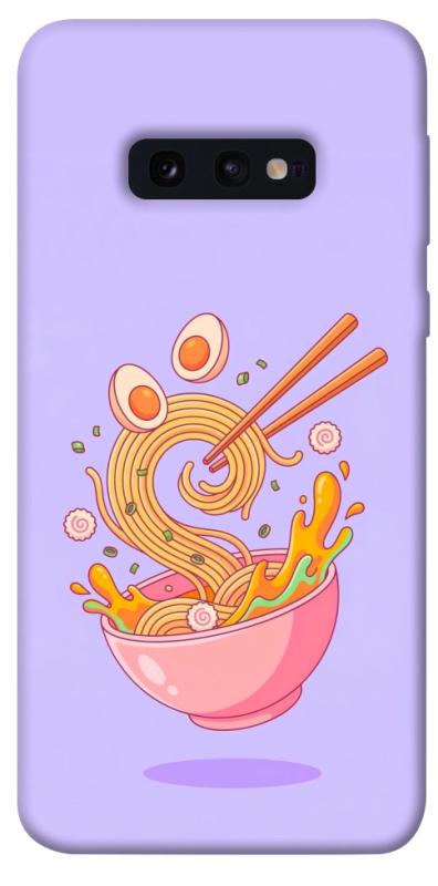 Чехол itsPrint Cartoon noodles для Samsung Galaxy S10e, еда, купить оптом с доставкой