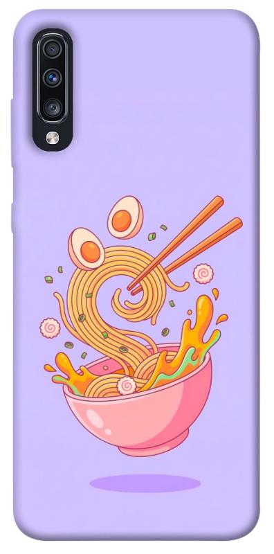 Чехол itsPrint Cartoon noodles для Samsung Galaxy A70 (A705F), еда, купить оптом с доставкой