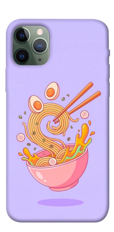 Чехол itsPrint Cartoon noodles для Apple iPhone 11 Pro (5.8"), еда, купить оптом с доставкой