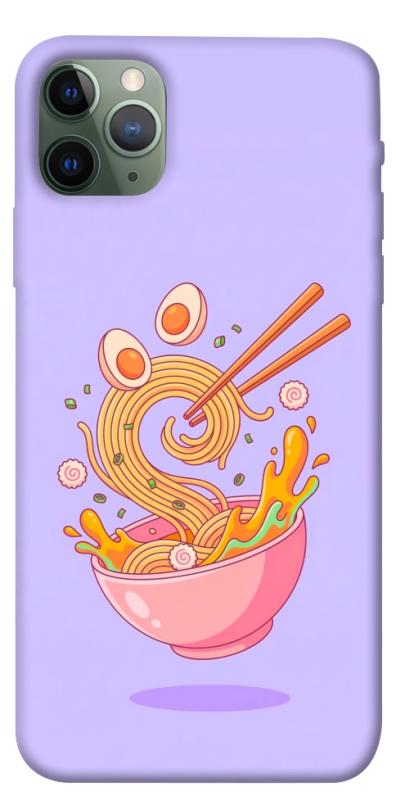Чехол itsPrint Cartoon noodles для Apple iPhone 11 Pro Max (6.5"), еда, купить оптом с доставкой