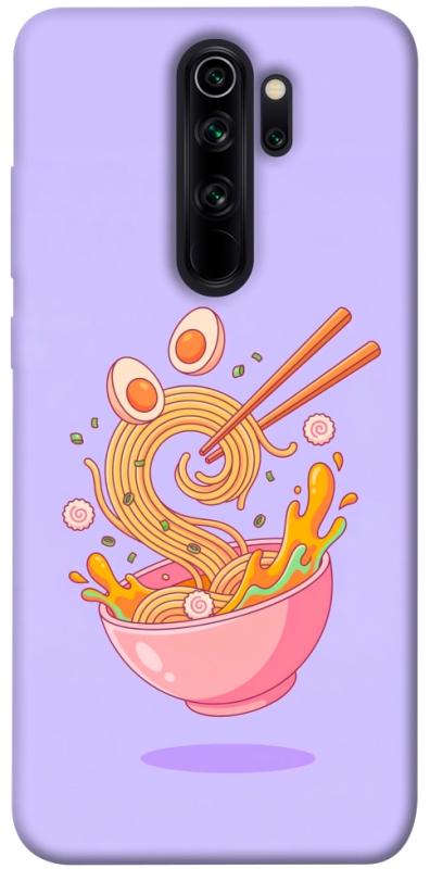 Чохол itsPrint Cartoon noodles для Xiaomi Redmi Note 8 Pro, їжа, купити оптом з доставкою