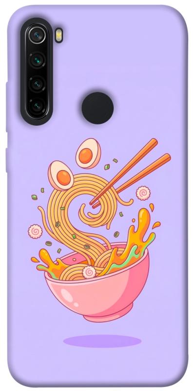 Чехол itsPrint Cartoon noodles для Xiaomi Redmi Note 8, еда, купить оптом с доставкой