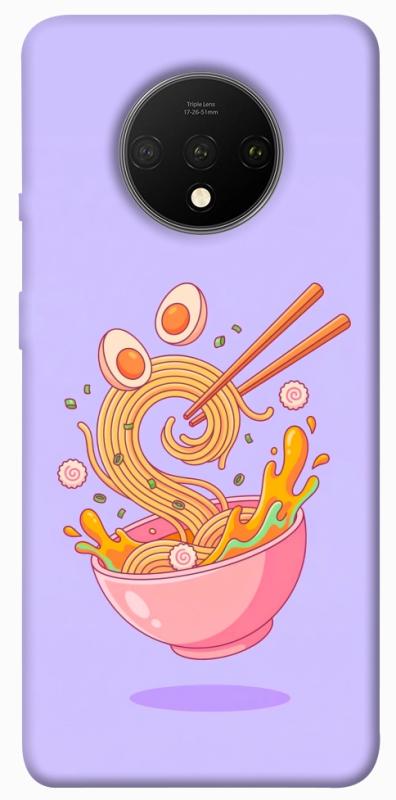 Чохол itsPrint Cartoon noodles для OnePlus 7T, їжа, купити оптом з доставкою