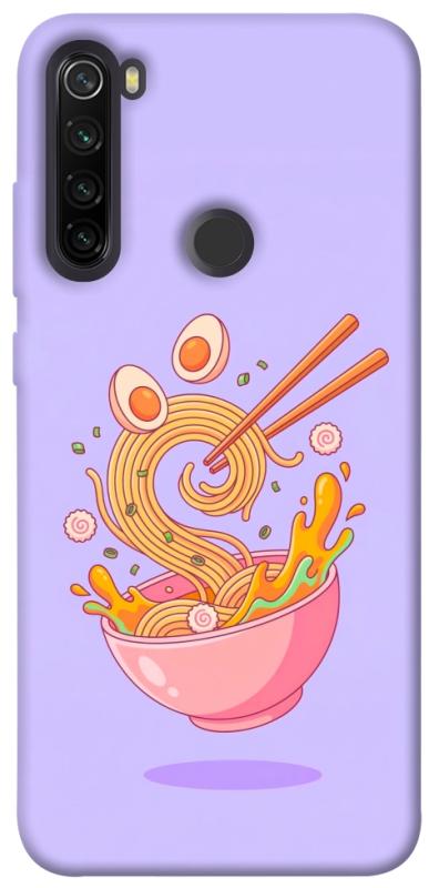 Чехол itsPrint Cartoon noodles для Xiaomi Redmi Note 8T, еда, купить оптом с доставкой
