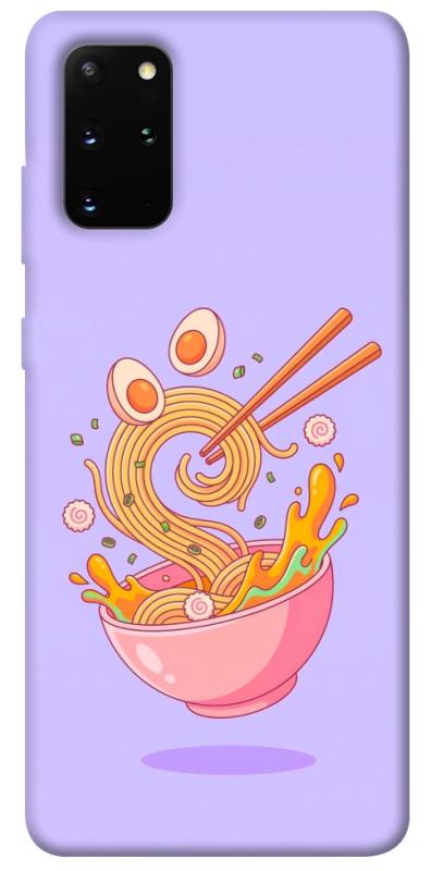 Чехол itsPrint Cartoon noodles для Samsung Galaxy S20+, еда, купить оптом с доставкой