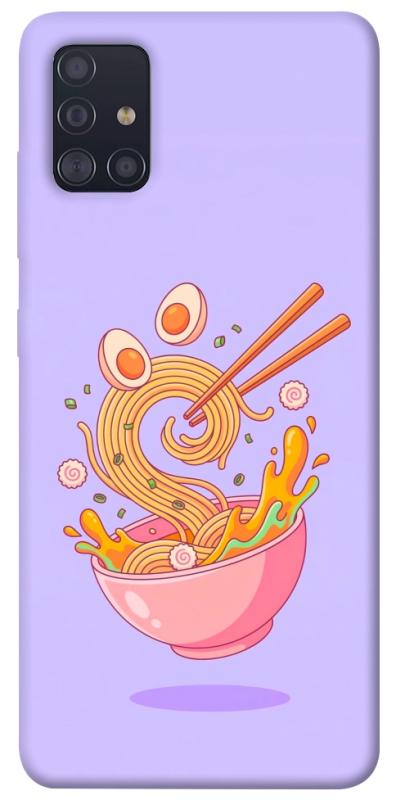 Чехол itsPrint Cartoon noodles для Samsung Galaxy A51, еда, купить оптом с доставкой