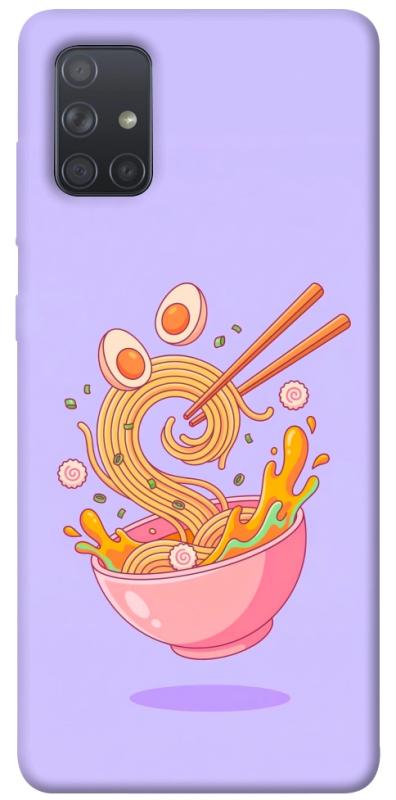 Чохол itsPrint Cartoon noodles для Samsung Galaxy A71, їжа, купити оптом з доставкою