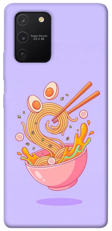 Чехол itsPrint Cartoon noodles для Samsung Galaxy S10 Lite, еда, купить оптом с доставкой
