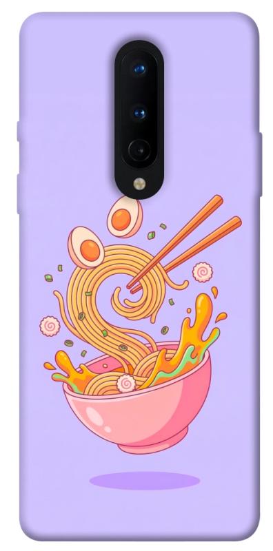 Чохол itsPrint Cartoon noodles для OnePlus 8, їжа, купити оптом з доставкою