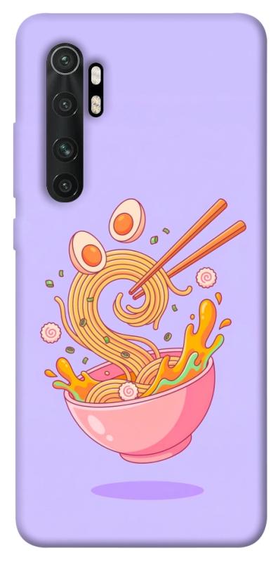 Чехол itsPrint Cartoon noodles для Xiaomi Mi Note 10 Lite, еда, купить оптом с доставкой