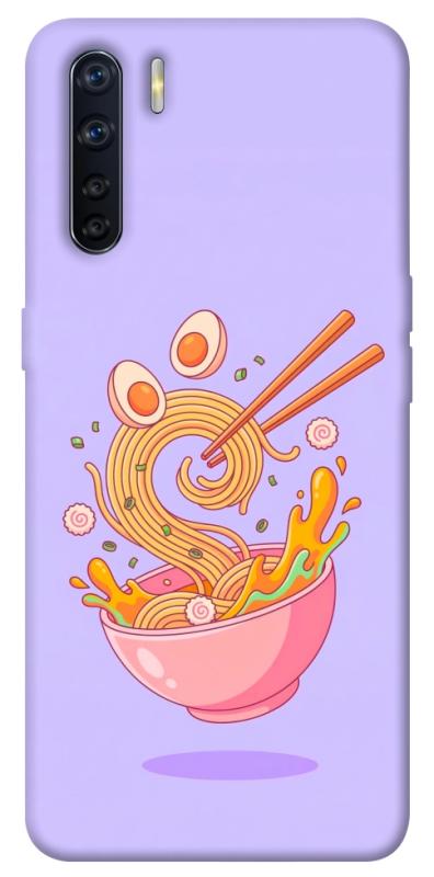 Чехол itsPrint Cartoon noodles для Oppo A91, еда, купить оптом с доставкой