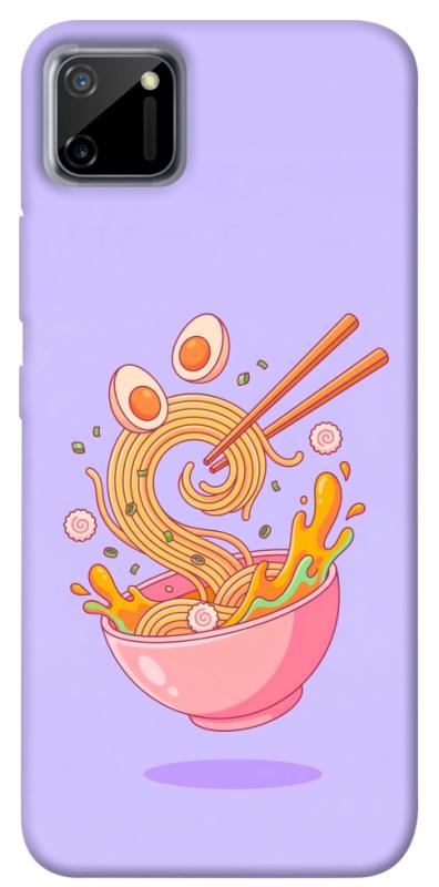 Чохол itsPrint Cartoon noodles для Realme C11, їжа, купити оптом з доставкою