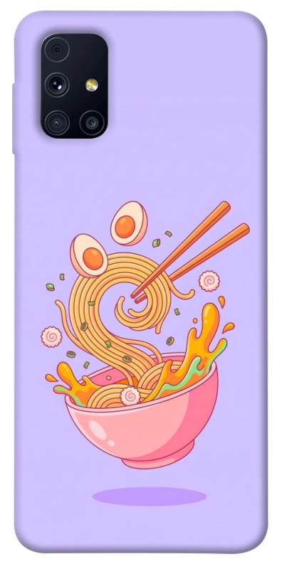 Чехол itsPrint Cartoon noodles для Samsung Galaxy M31s, еда, купить оптом с доставкой