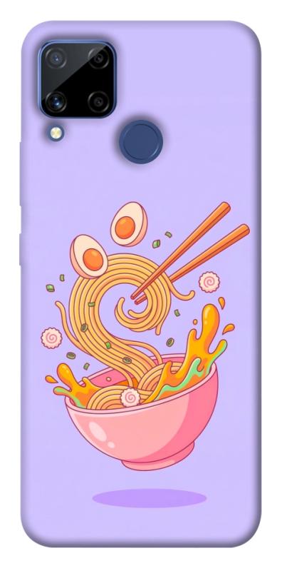 Чехол itsPrint Cartoon noodles для Realme C15, еда, купить оптом с доставкой