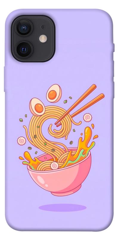 Чехол itsPrint Cartoon noodles для Apple iPhone 12 Pro (6.1"), еда, купить оптом с доставкой