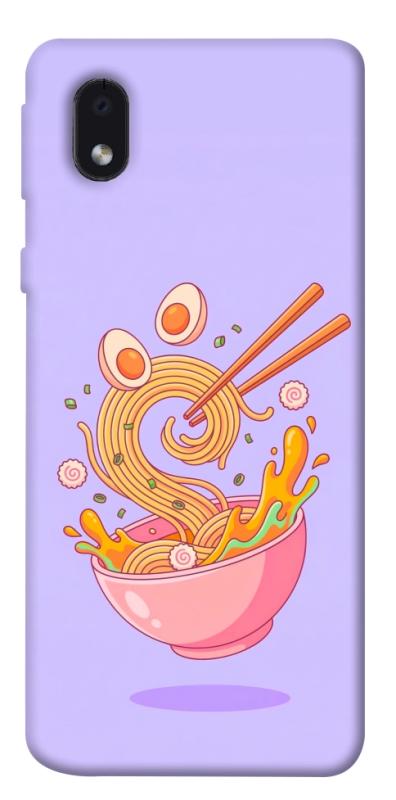 Чехол itsPrint Cartoon noodles для Samsung Galaxy M01 Core / A01 Core, еда, купить оптом с доставкой