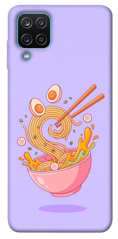 Чехол itsPrint Cartoon noodles для Samsung Galaxy A12, еда, купить оптом с доставкой