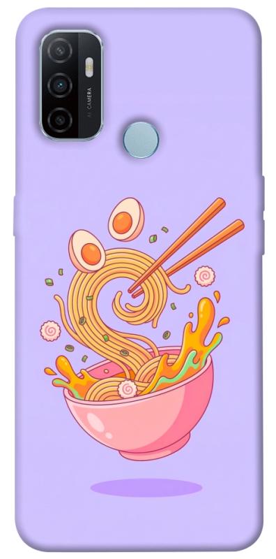 Чехол itsPrint Cartoon noodles для Oppo A53 / A32 / A33, еда, купить оптом с доставкой