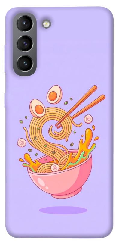 Чехол itsPrint Cartoon noodles для Samsung Galaxy S21, еда, купить оптом с доставкой