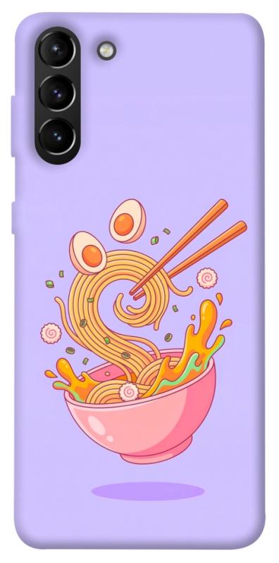 Чехол itsPrint Cartoon noodles для Samsung Galaxy S21+, еда, купить оптом с доставкой
