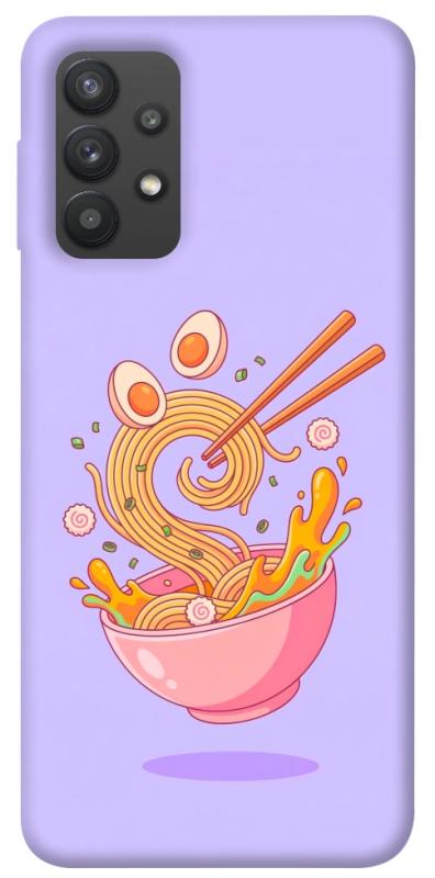 Чехол itsPrint Cartoon noodles для Samsung Galaxy A32 (A325F) 4G, еда, купить оптом с доставкой