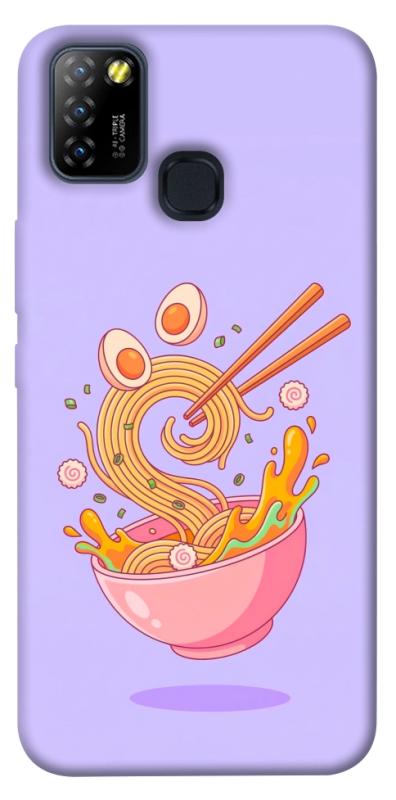 Чехол itsPrint Cartoon noodles для Infinix Hot 10 Lite, еда, купить оптом с доставкой