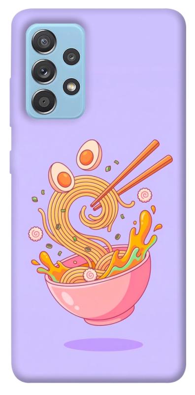 Чехол itsPrint Cartoon noodles для Samsung Galaxy A52 4G / A52 5G, еда, купить оптом с доставкой