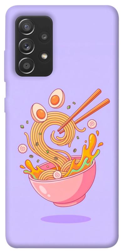 Чехол itsPrint Cartoon noodles для Samsung Galaxy A72 4G / A72 5G, еда, купить оптом с доставкой