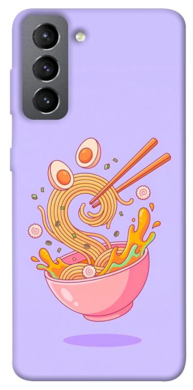 Чехол itsPrint Cartoon noodles для Samsung Galaxy S21 FE, еда, купить оптом с доставкой