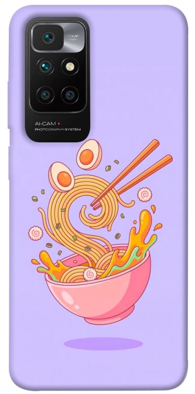 Чехол itsPrint Cartoon noodles для Xiaomi Redmi 10, еда, купить оптом с доставкой