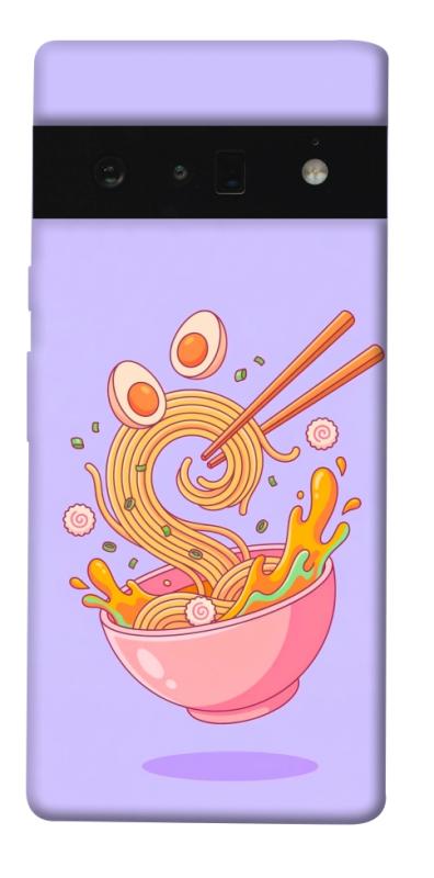 Чехол itsPrint Cartoon noodles для Google Pixel 6 Pro, еда, купить оптом с доставкой